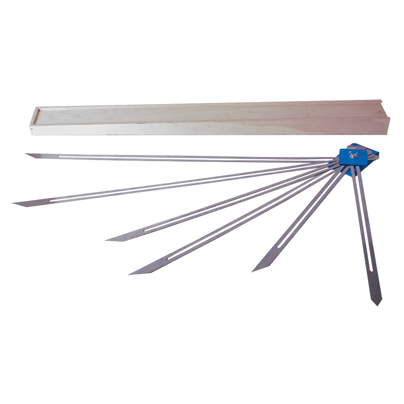 Trapspin Gehard Veerbandstaal Hedue - 6-DELIG