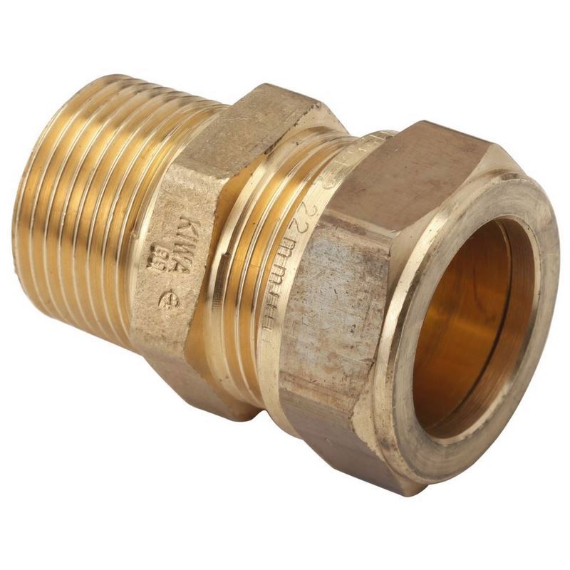 knel puntstuk messing