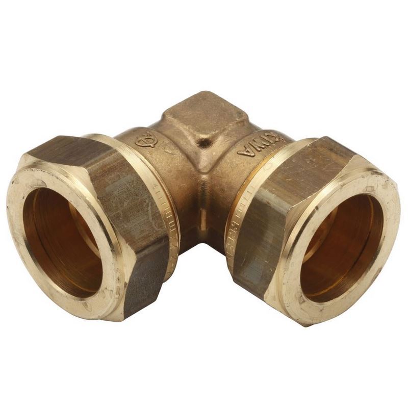 knel kniekoppeling messing