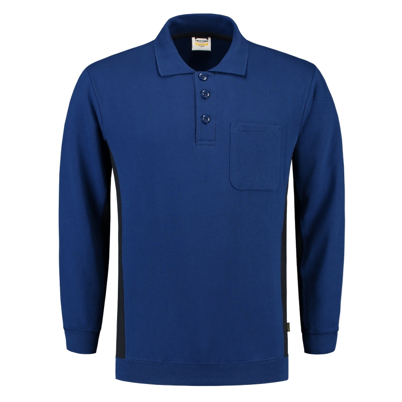 polosweater bicolor borstzak tricorp-6