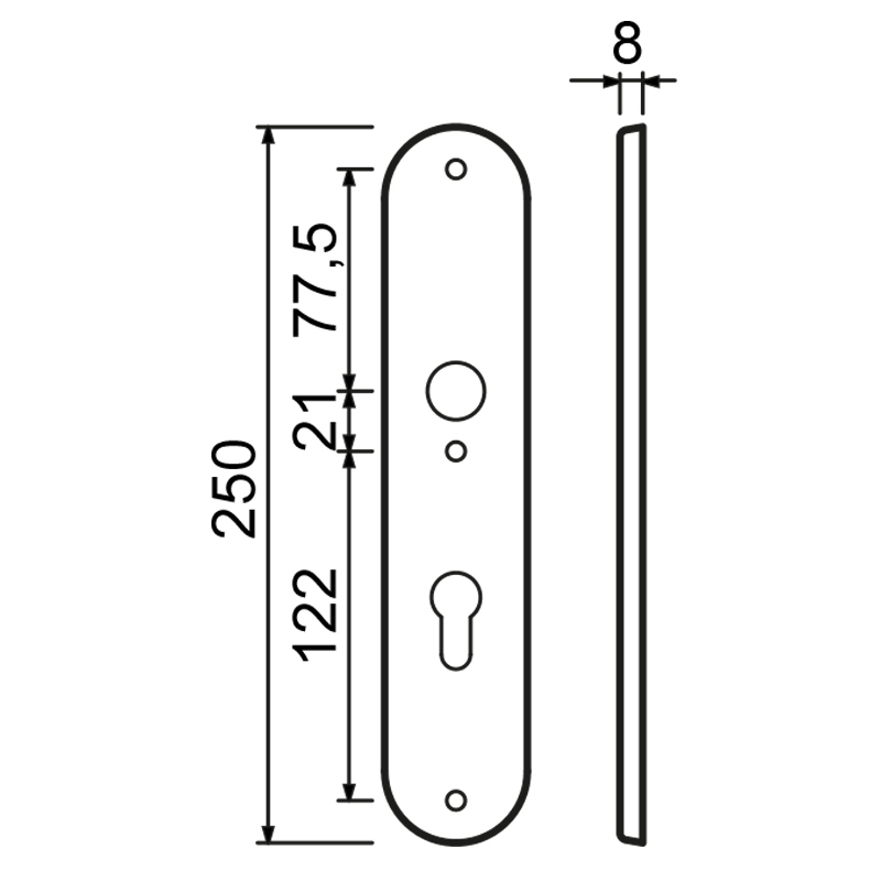 veiligheidslangschild binnen f1 oxloc-4