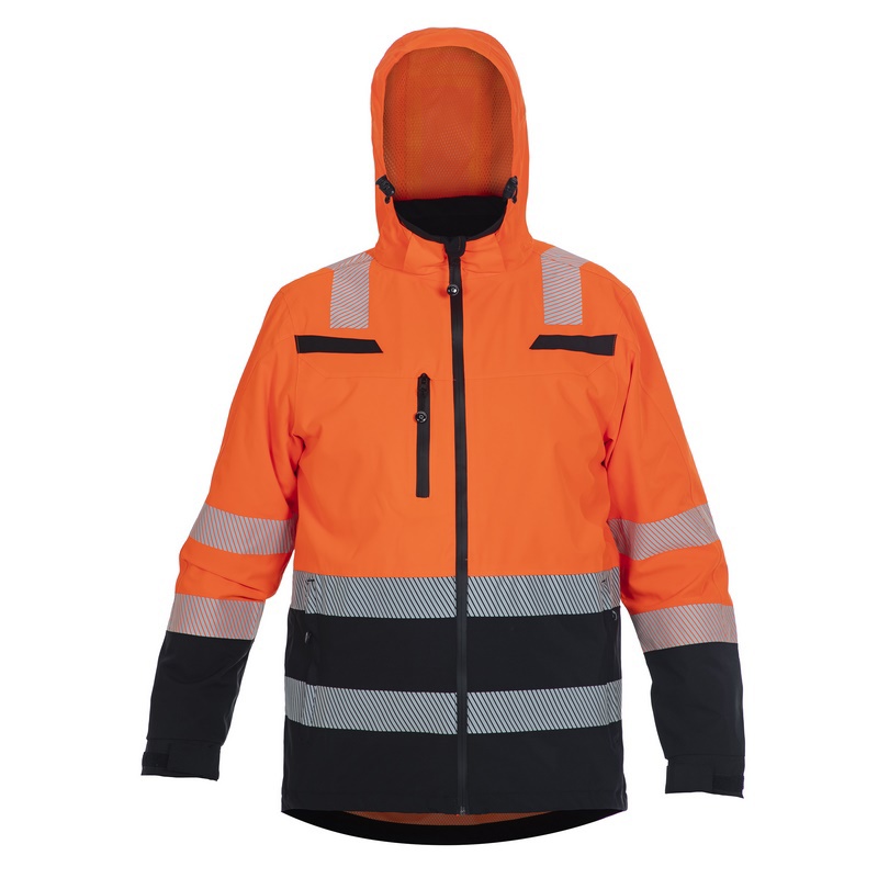 Parka Simply No Sweat Light Hydrowear - BOSTON ORANJE FLUOR/ZWART M