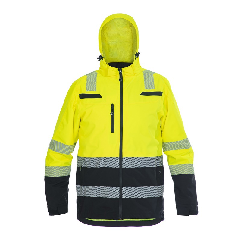 Parka Simply No Sweat Light Hydrowear - BOSTON GEEL FLUOR/ZWART 4XL