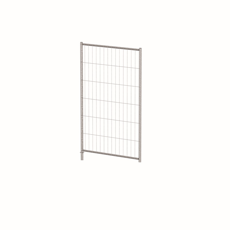 bouwhek looppoort gegalvaniseerd heras