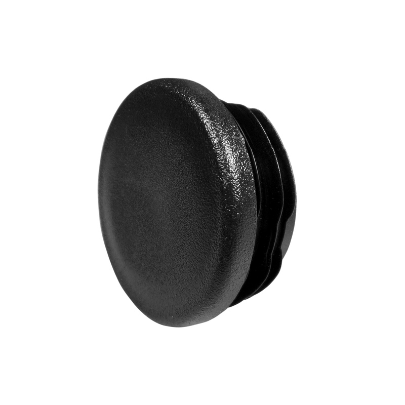 inslagdop kunststof zwart