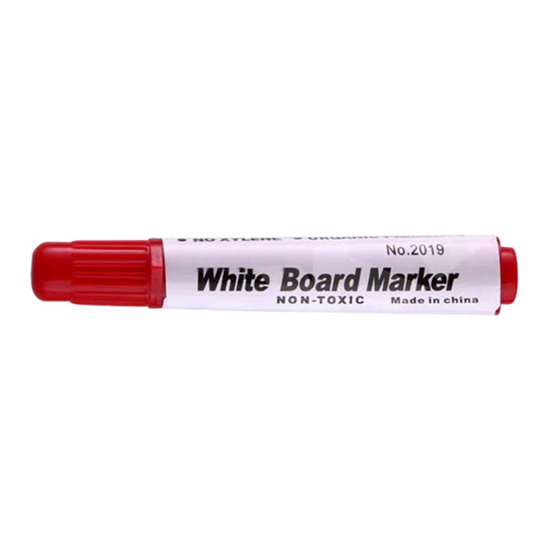 whiteboard marker rood