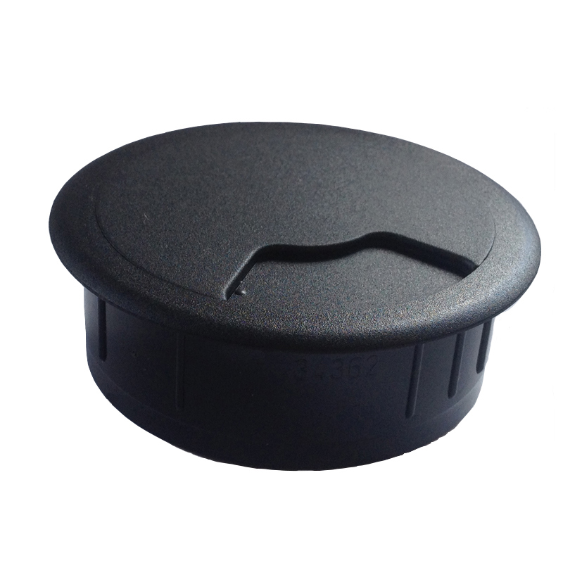 kabeldoorvoer kunststof zwart