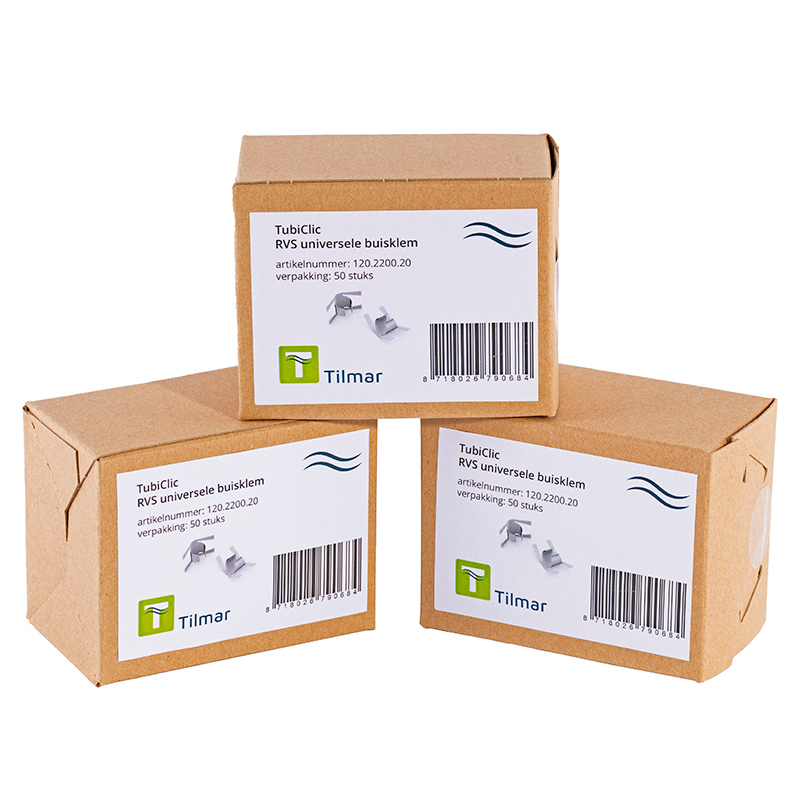 buisklem universeel rvs-5