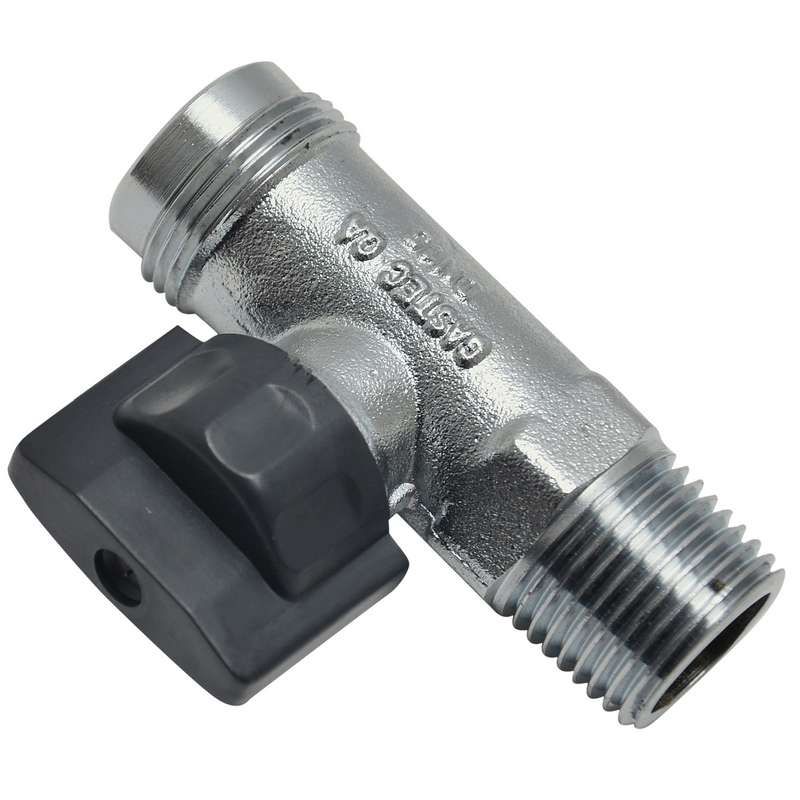 Komfoorkraan Recht - 1/2'' BU X M24 BU