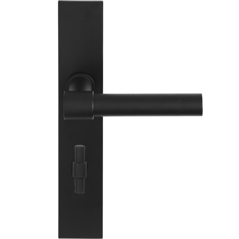 Deurkruk Mat Zwart - ONE PBL20XLP236 WC63/8MM