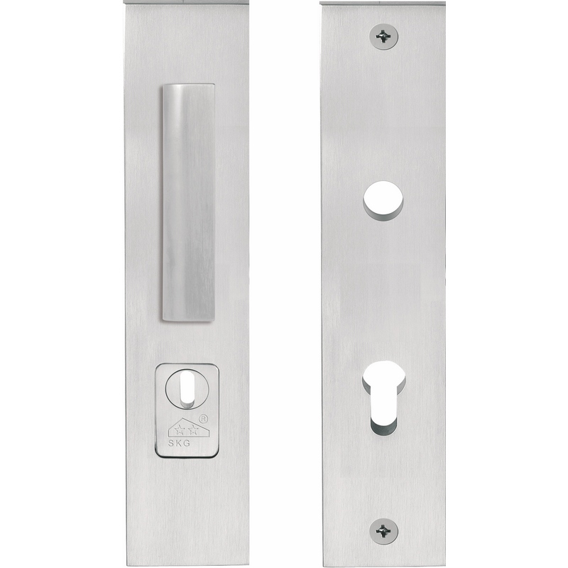 Voordeurgarnituur Rvs - TWO PB23-50KT SKG***