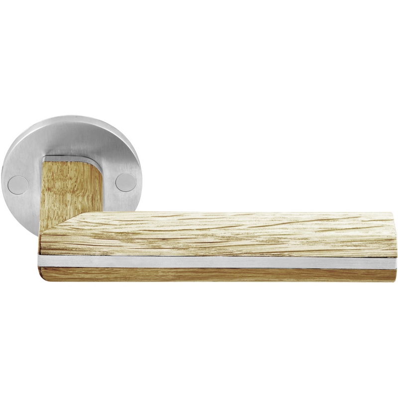 Deurkruk Rvs/Eiken - TWO PBL22/50