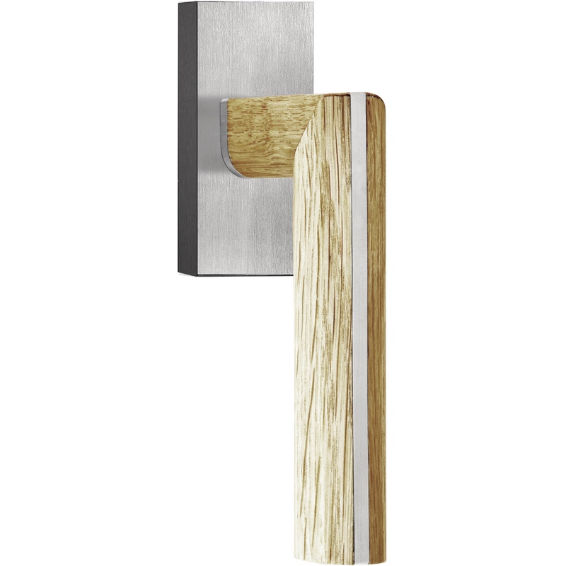 Draaikiepkruk Rvs/Eiken - TWO PBL22-DK