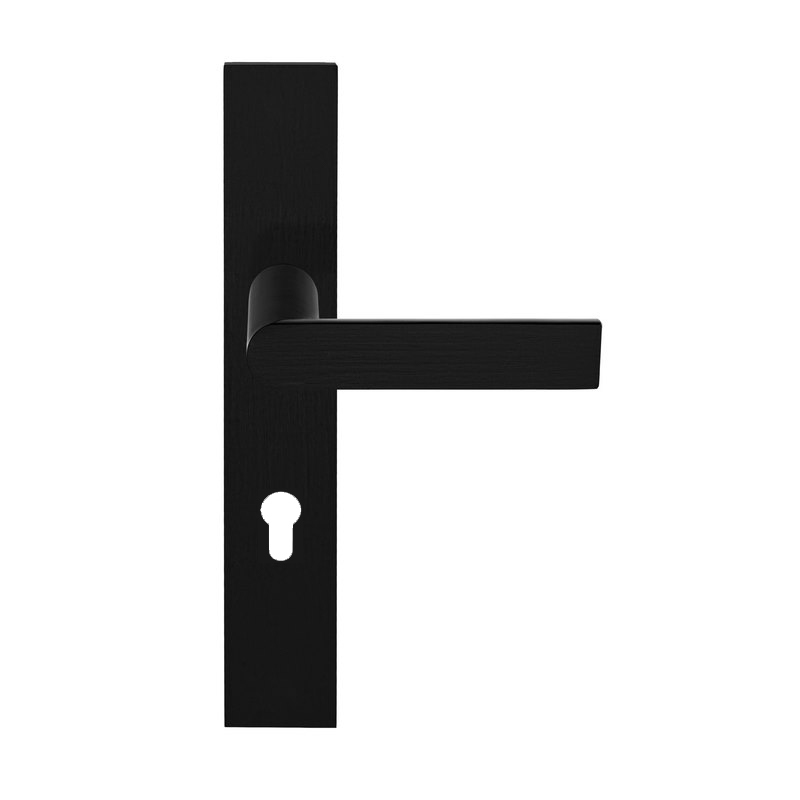 Deurkruk Pvd Mat Zwart - ARC PBA101P236 PC55MM