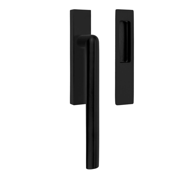 Hefschuifdeurbeslag Pvd Mat Zwart - INC PBI230PA