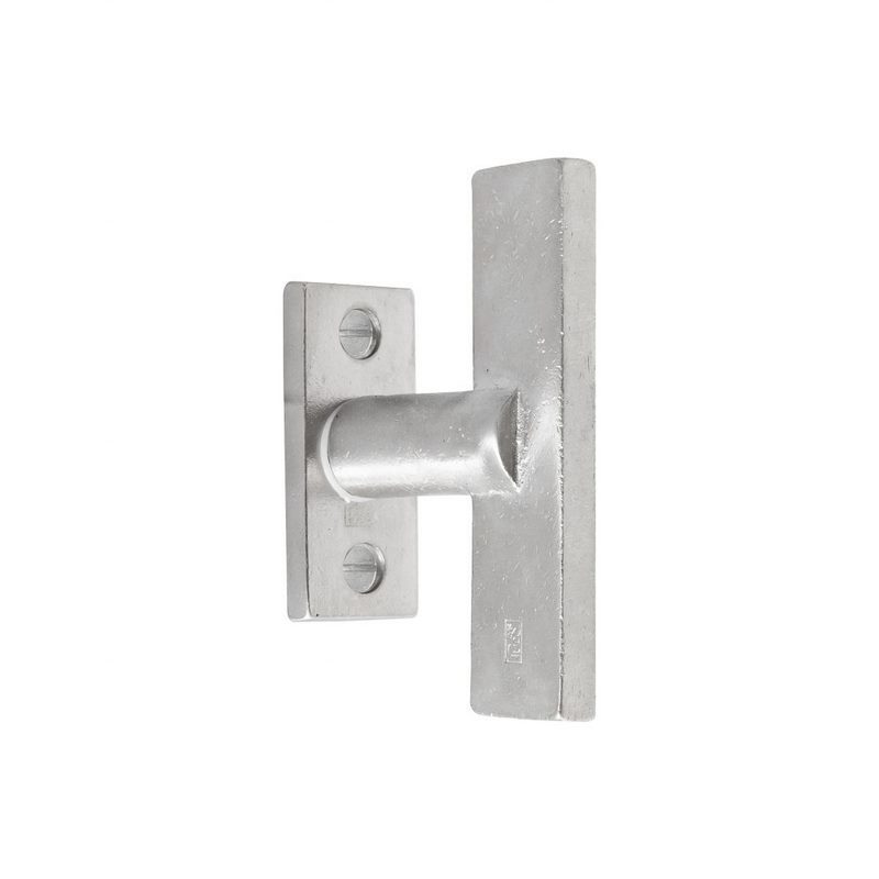 Deurkruk Mat Wit Brons - PURE PH2017''T'' /PBTC Q