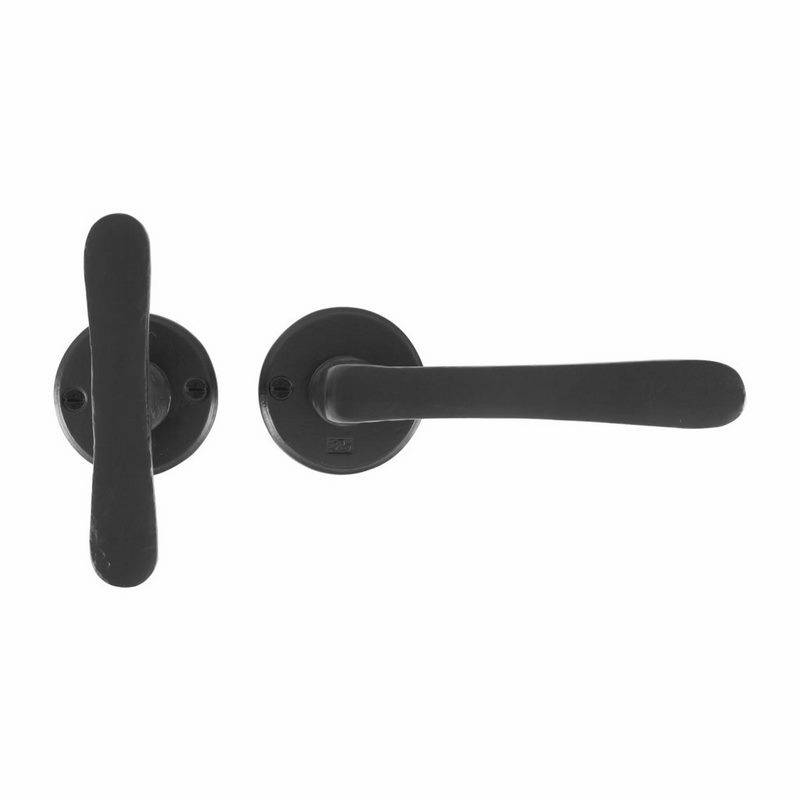 Deurkruk Verouderd IJzer Zwart - PURE PHL''T+L''/50