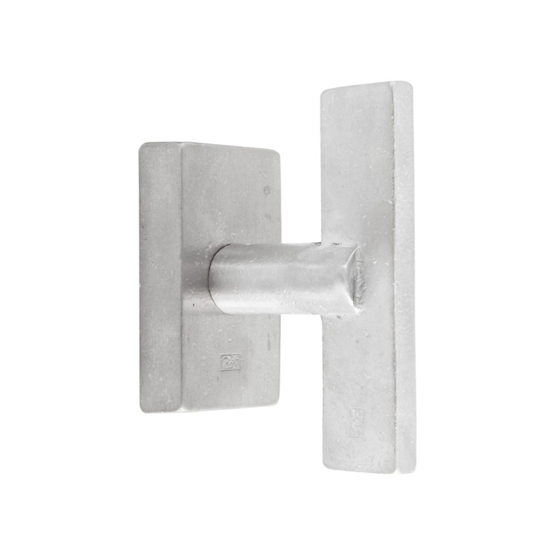 Draaikiepkruk Mat Wit Brons - PURE PH2017''T'' /32Q