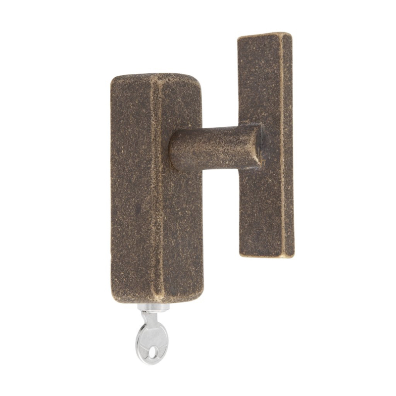 Draaikiepkruk Ruw Brons - PURE PH2017''T'' /DKS