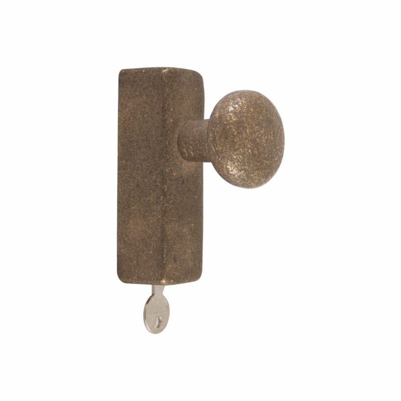 Draaikiepkruk Ruw Brons - PURE PHR /DKS