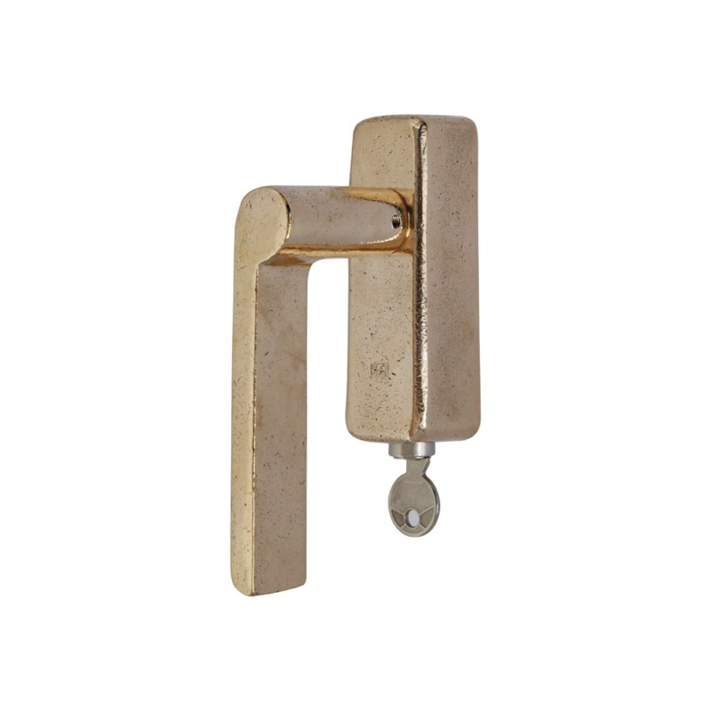 Draaikiepkruk Ruw Brons Gepolijst - PURE PH1928 /DKS LINKS