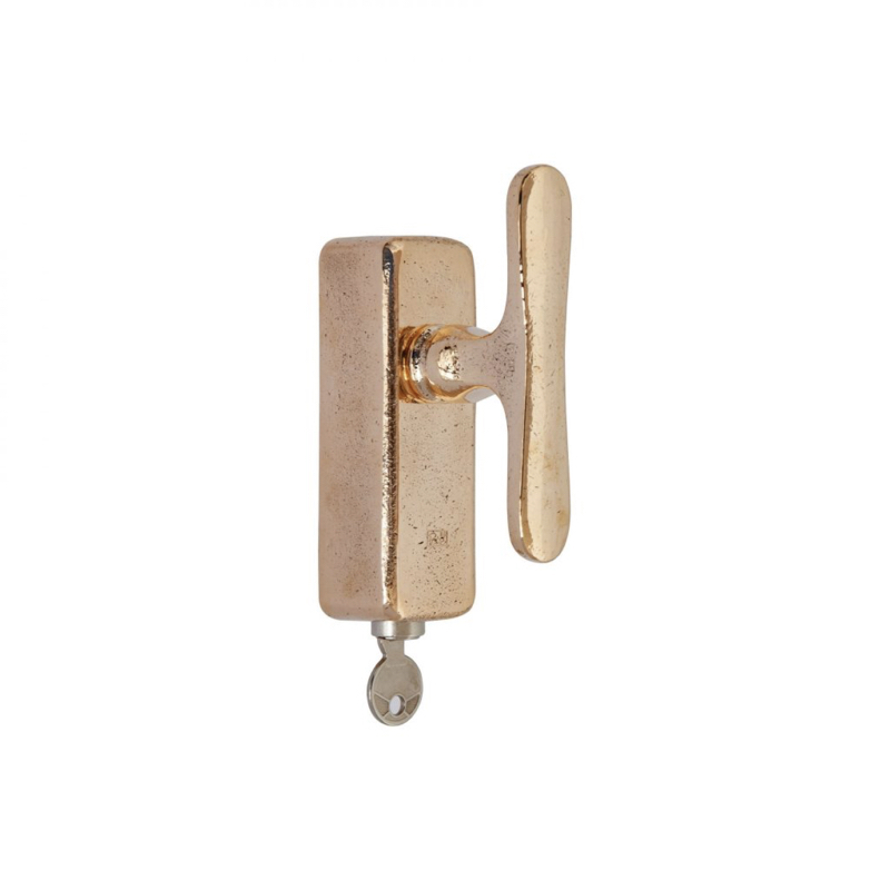 Draaikiepkruk Ruw Brons Gepolijst - PURE PHT''T'' /DKS