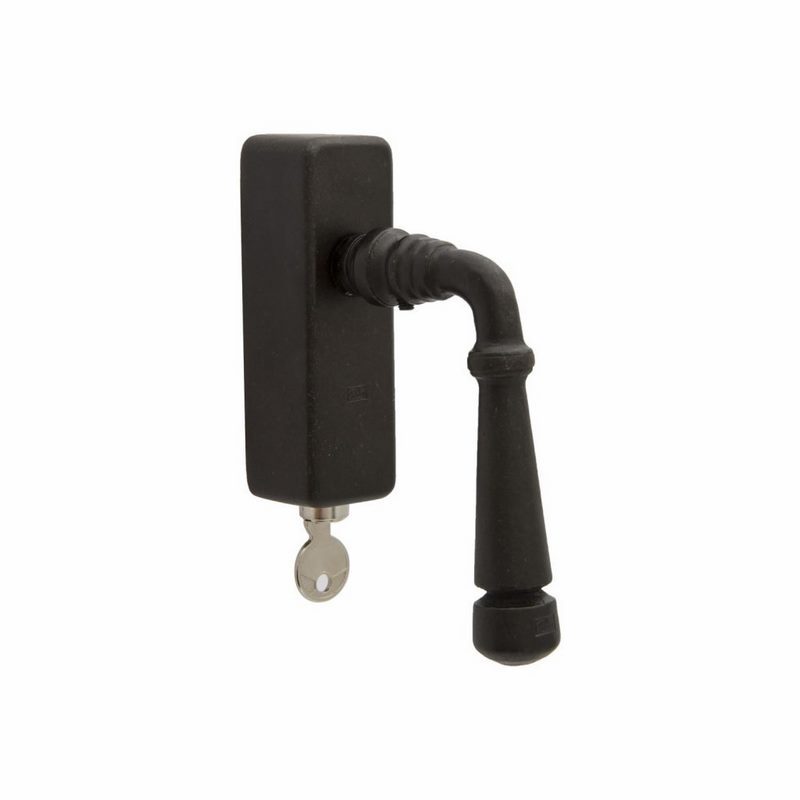 Draaikiepkruk Verouderd IJzer Zwart - PURE PH1830 /DKS