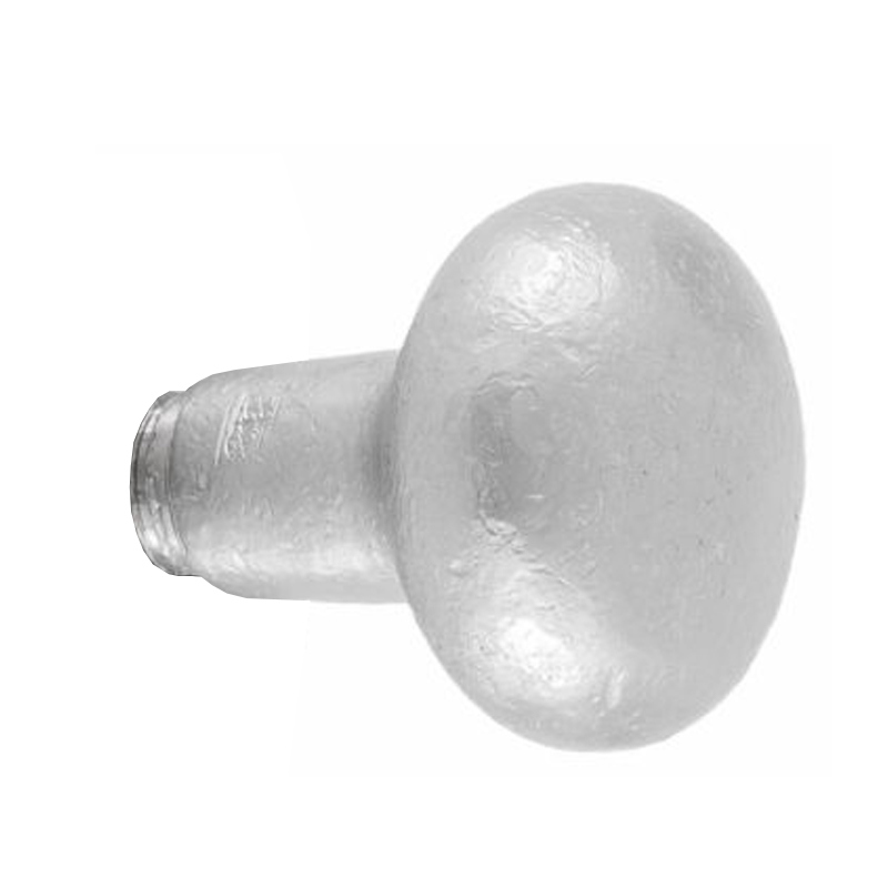 Knopkruk Mat Wit Brons - PURE PHR 47X49MM