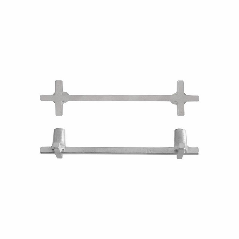 Meubelgreep Mat Wit Brons - PURE PMCRO 166MM