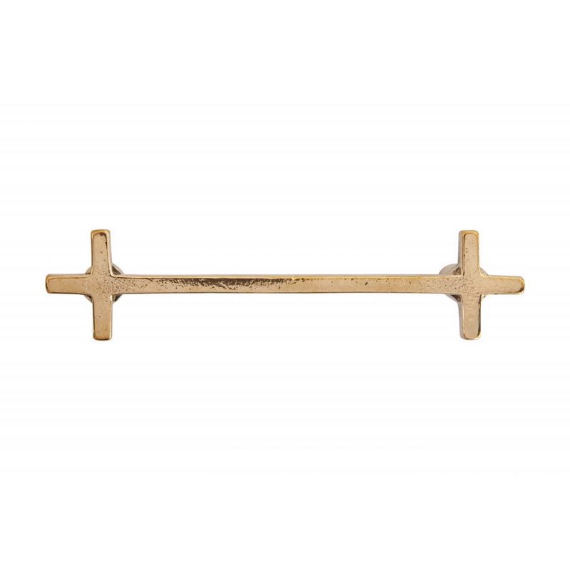 Meubelgreep Ruw Brons Gepolijst - PURE PMCRO 166MM