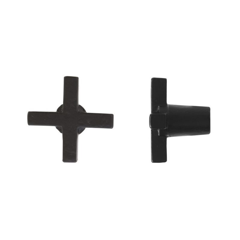 Meubelknop Verouderd IJzer Zwart - PURE PCRO