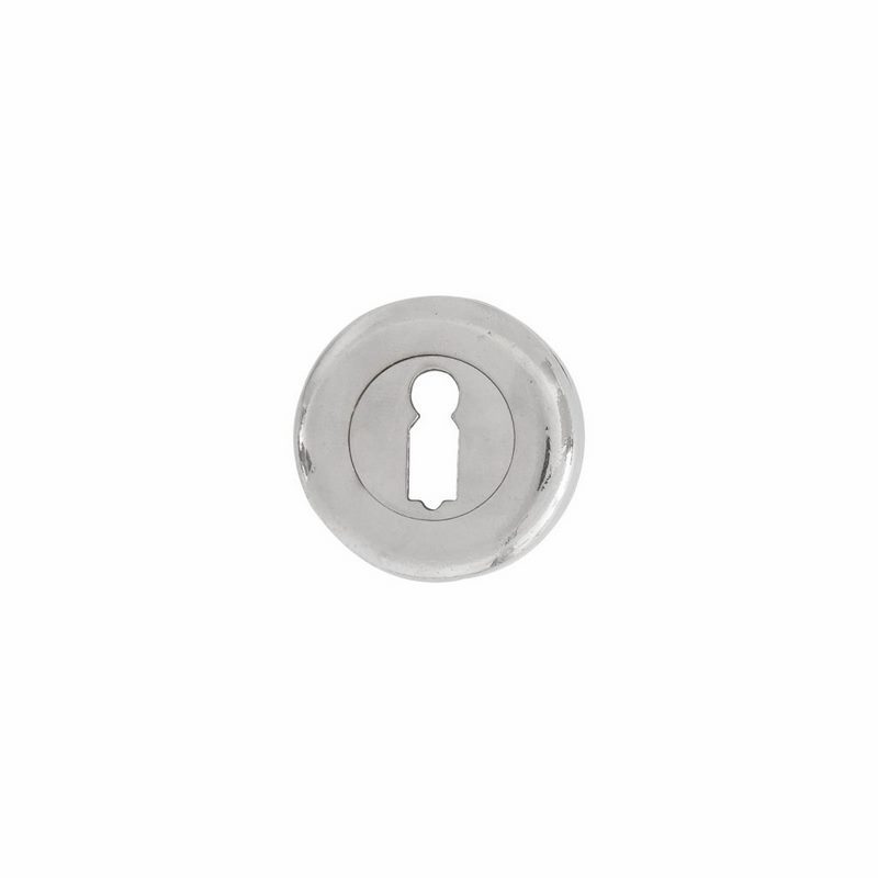 sleutelgatrozet wit brons