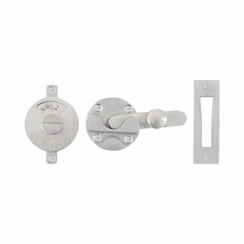 Toiletoverslag Mat Wit Brons - PURE WC RETRO + SLUITPLAAT