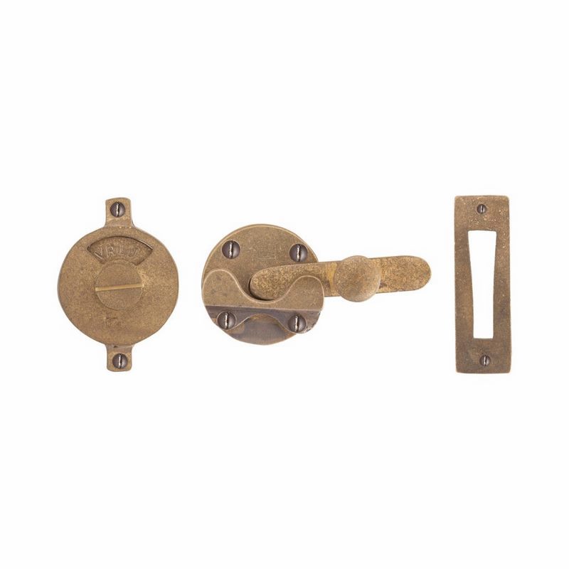 Toiletoverslag Ruw Brons - PURE WC RETRO + SLUITPLAAT