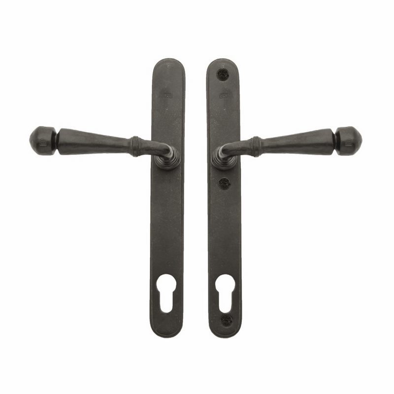 Veiligheidsgarnituur Veroud.IJzer Zwart - PURE PH1830+PH1830 PC72MM