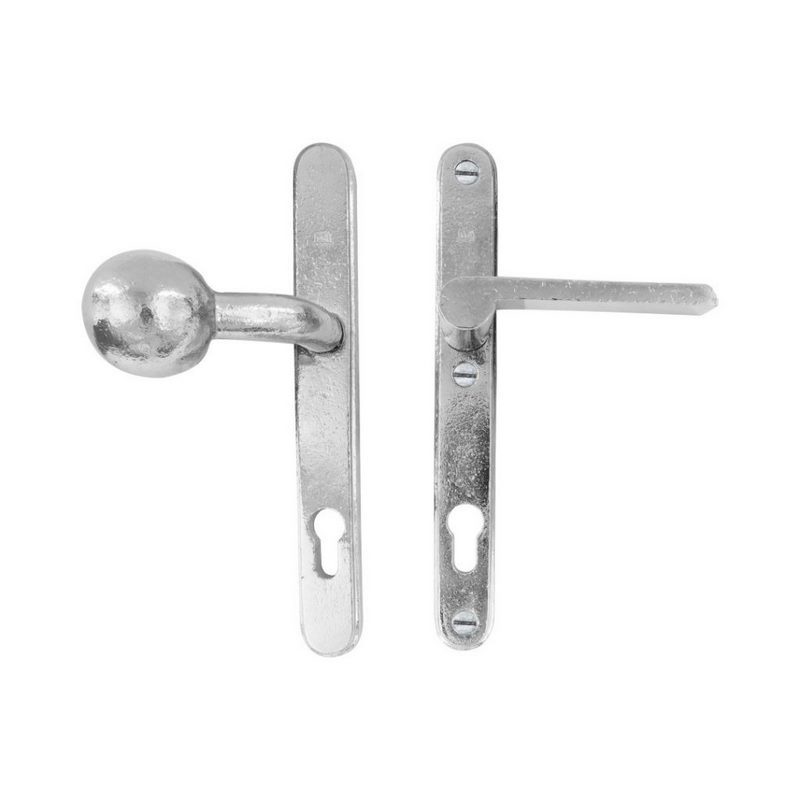 Voordeursmalgarnituur Wit Brons - PURE TOP+PH1928 RW PC72MM