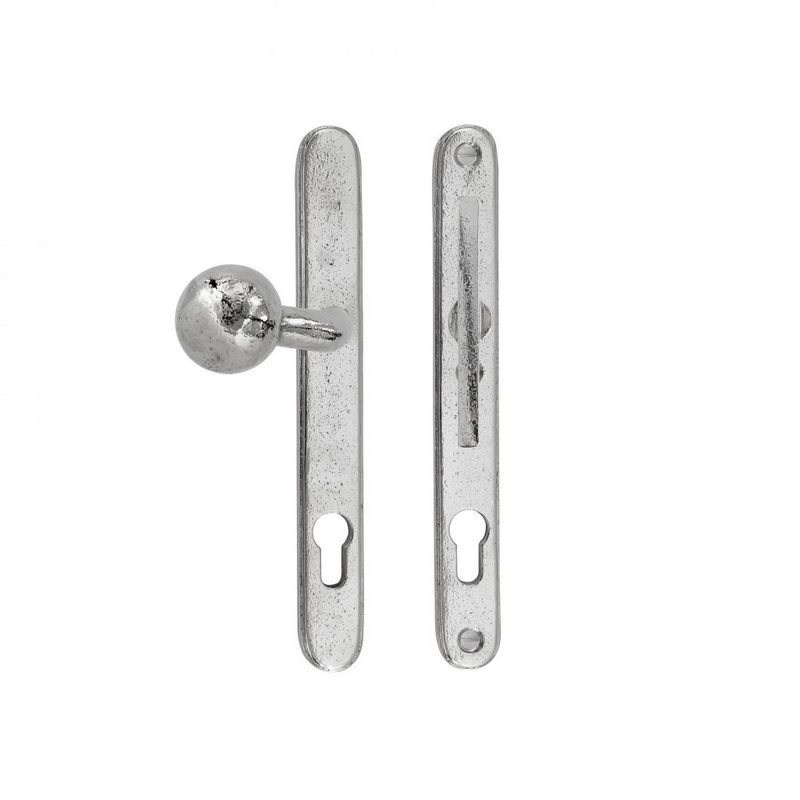 Voordeursmalgarnituur Wit Brons - PURE TOP+PH2017''T'' PC72MM