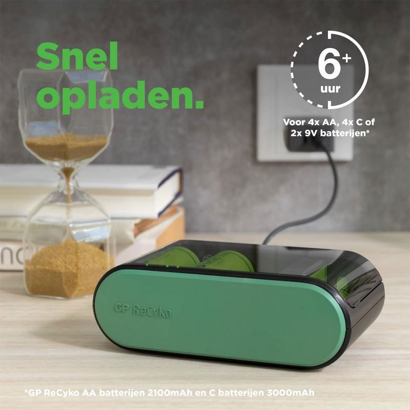 batterij lader fast charger gp-3