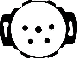 Contactdoos Inbouw Telefoon - CREME IP20