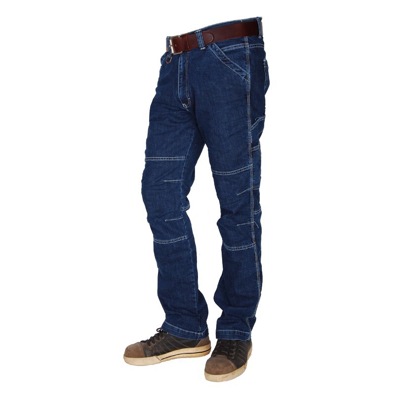 Werkspijkerbroek Crosshatch - TOOLBOX STRETCH BLAUW W31/L30