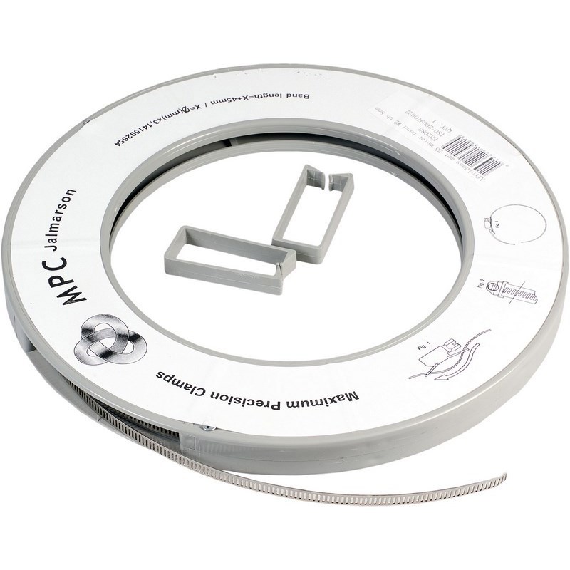 Slangklemband Rvs 430 Mpc - EINDLOOS 14MM ROL à 25M