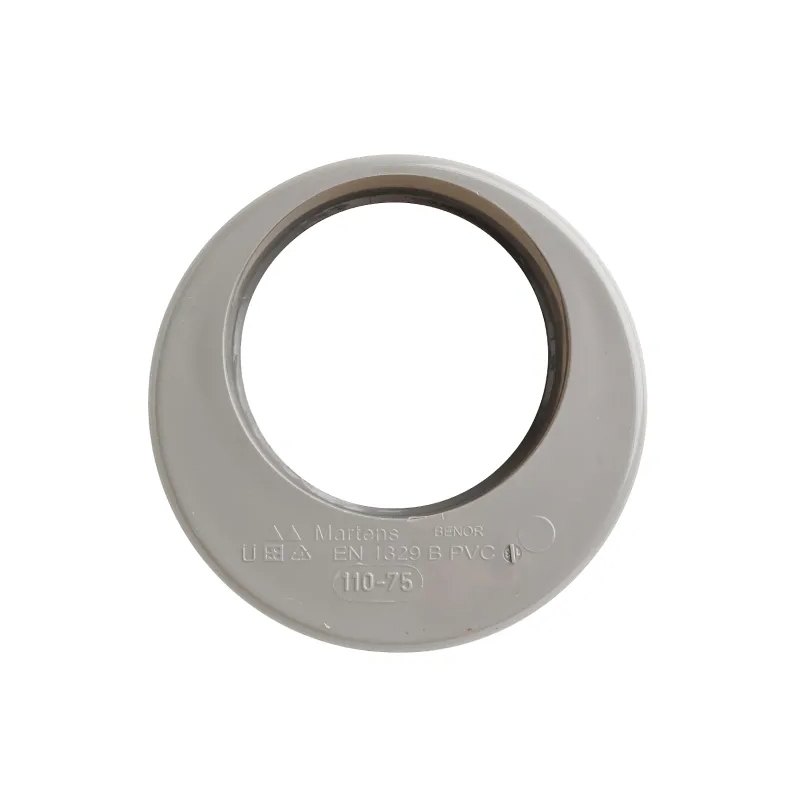 Verloopring Excentrisch Pvc Grijs Rwa - 75X110MM