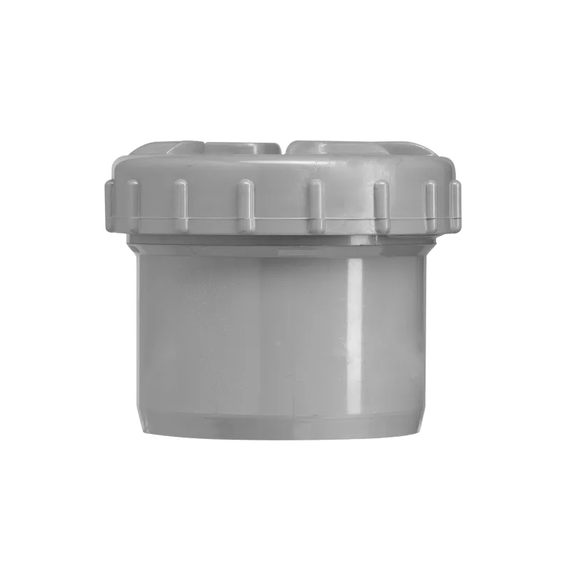 Eindstuk Pvc Grijs Rwa -  50MM