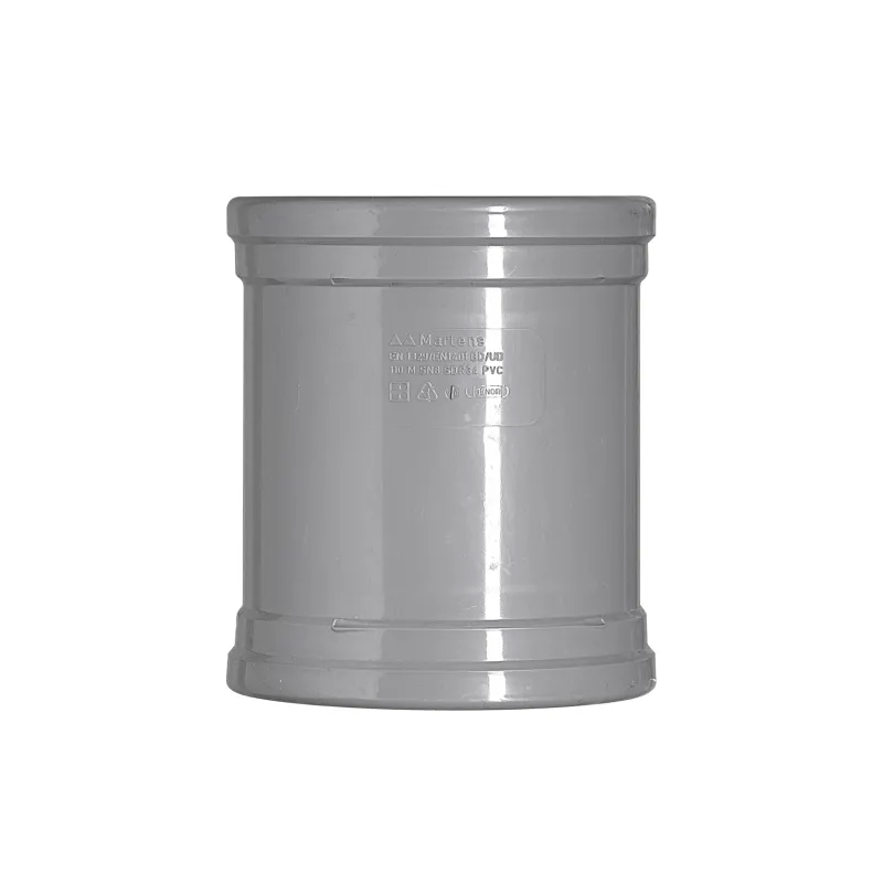 Steekmof Dubbel Pvc Grijs Rwa - 110MM SN4