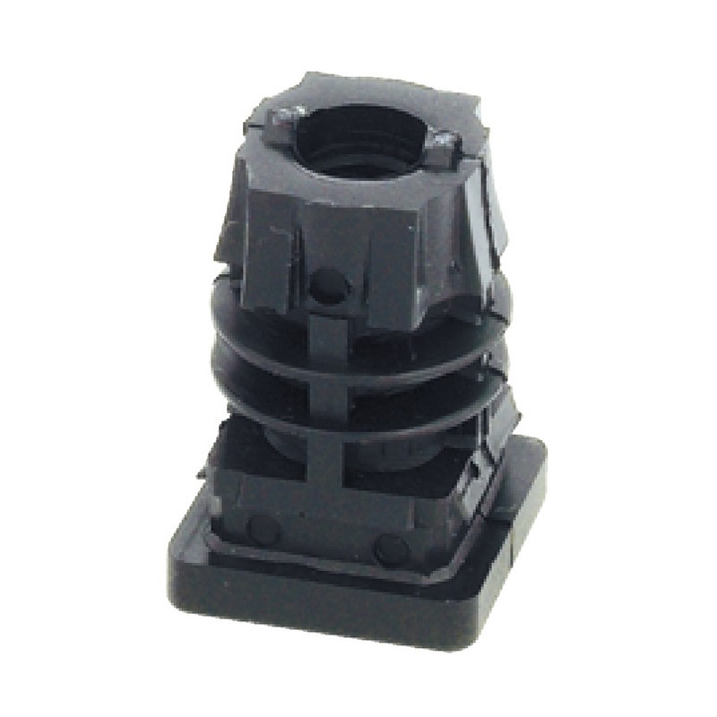 Meubelglijder Kunststof Hafele - 652.11.636 ZWART