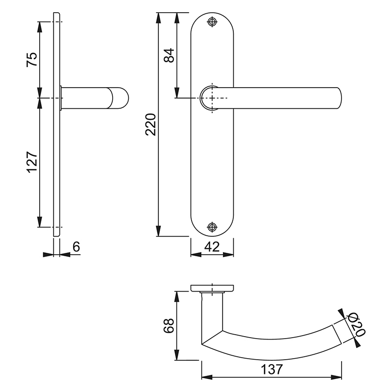 deurkrukgarnituur rvs hoppe-3