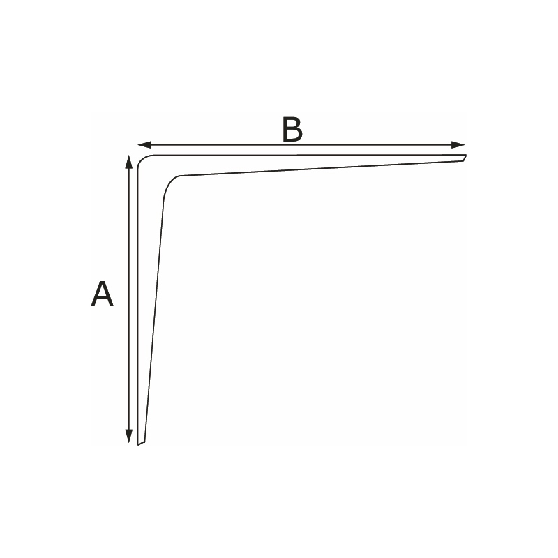 plankdrager aluminium zwart-4