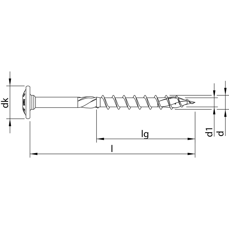 tellerkopschroef verzinkt heco-4