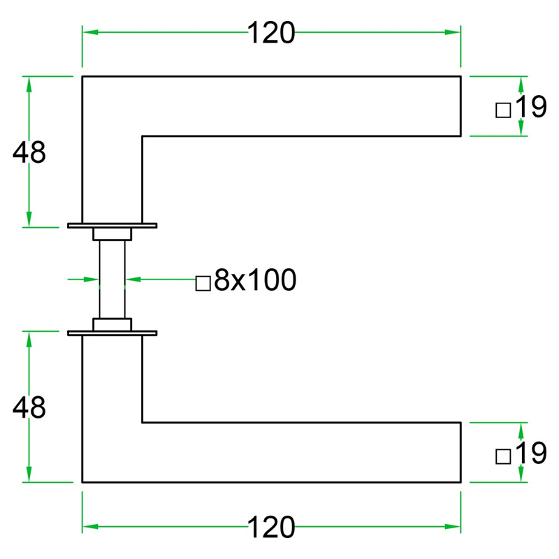 deurkruk rvs a2 oxloc-3