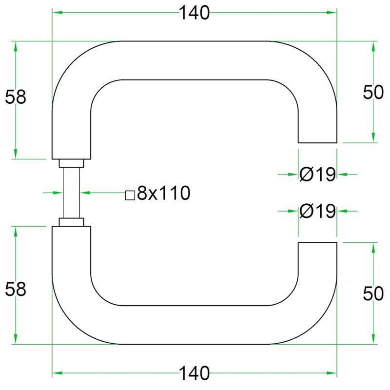 deurkruk rvs a2 oxloc-5